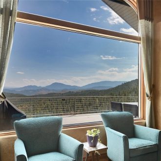 Stunning views from the elegant great room